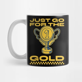 Go For Gold Go Karting Mug